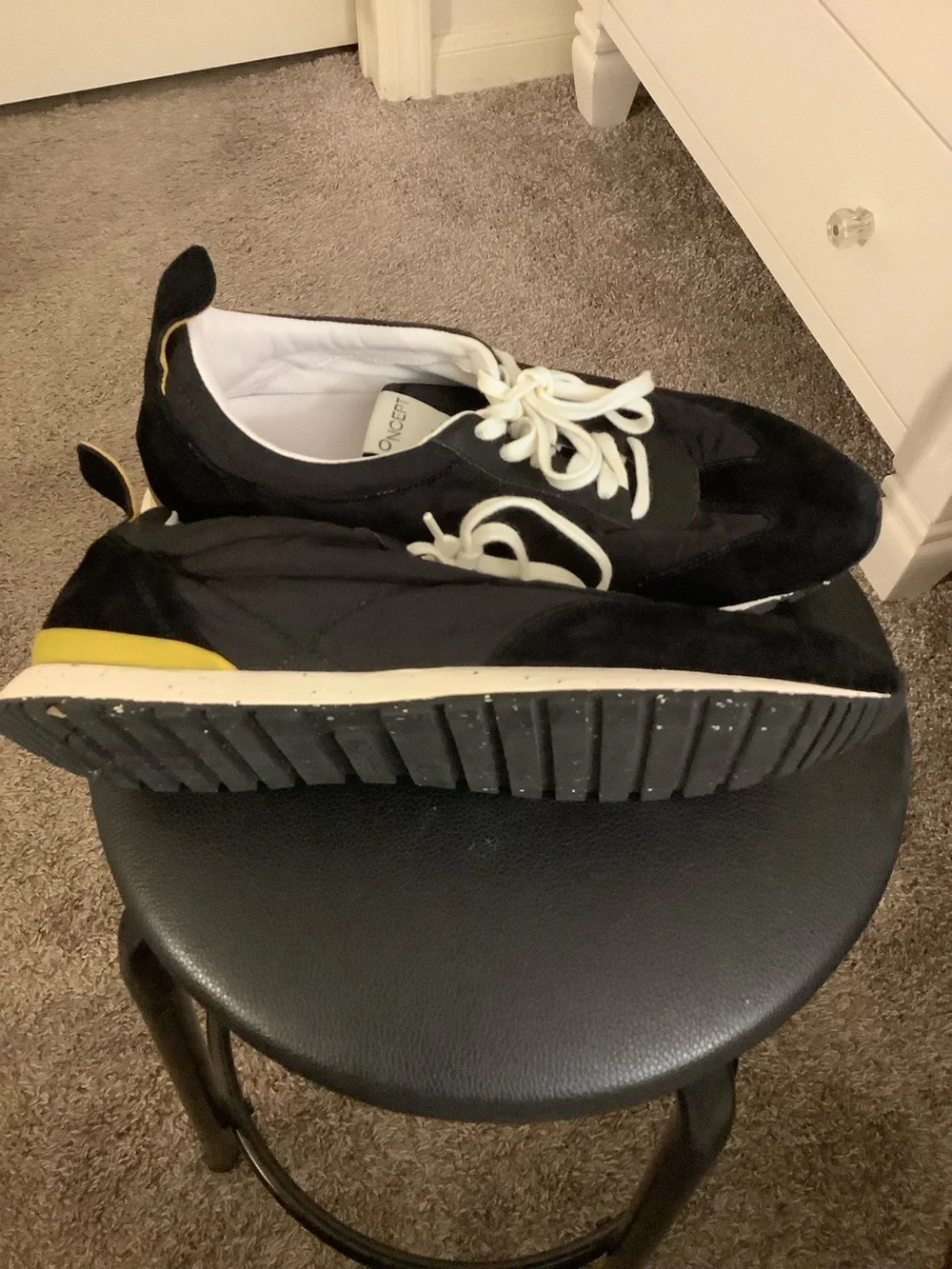 Oncept Black Tokyo Sneaker Size 8